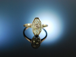My Love! Charmanter Verlobungs Engagement Ring um 1910...