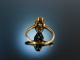 My Love! Charmanter Verlobungs Engagement Ring um 1910 Gold 585 Platin Diamanten