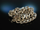England um 1970! Schwere Kette Panzerkette Sterling Silber 925