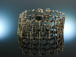 Around 1960! Chic Sixties Vintage Bracelet Silver 925