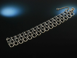 Around 1960! Chic Sixties Vintage Bracelet Silver 925