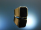 Um 1950! Klassischer Familien Wappen Siegel Ring Gold 333 Onyx