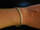 Vintage around 1960! Chic sixties necklace and bracelet silver 835 gold plated
