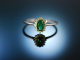 For ever mine! Traum Verlobungs Engagement Ring Gold 750 Smaragd Brillanten