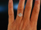 Very classy! Edler Diamant Verlobungs Engagement Ring Gold 750 Brillanten