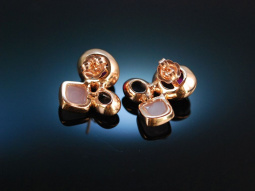 Smart Colours! Schicke Ohrringe Silber 925 ros&eacute;...