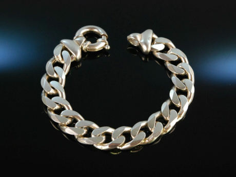 Um 1970! Schweres hochwertiges Panzer Armband Silber 925