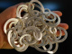 Icy Silver! Groe satinierte Kette Sterling Silber 925