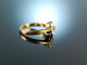 My Love! Antiker Verlobungs Engagement Ring um 1900 Gold 750 Rubin Diamanten