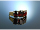 Vintage Ring Gold Granat um 1980