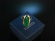 Um 1950! Gro&szlig;er Ring Gr&uuml;ne Jade Gold 333