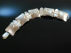 Around 1965! Great Vintage Sixties Bracelet Silver 935 Rhodochrosite