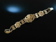 Siebenbrgen um 1880! Silber Filigran Armband Lapislazuli Saatperlen blaue Ziersteine