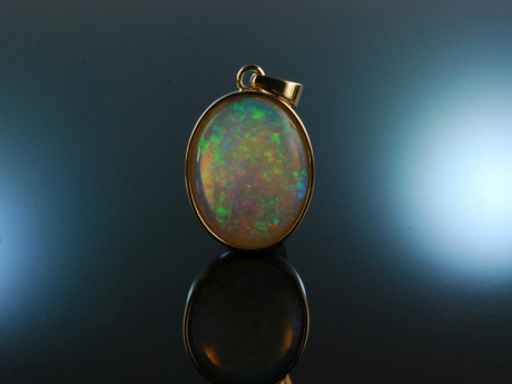 Aus unserem Atelier! Traumhafter Edel Opal Anhnger Gold 585 Australien