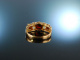 Typisch Englisch! H&uuml;bscher Ring Gold 375 Opale und Granate