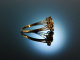 Um 1900! Wundervoller Ring Gold 585 Peridot Saatperlen
