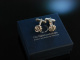 Very classy! Edle Knoten Manschettenkn&ouml;pfe Sterling Silber 925