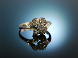 My Love! Vintage 50er Jahre Verlobungs Brillant Ring Gold...