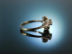 My Love! Vintage 50er Jahre Verlobungs Brillant Ring Gold 750