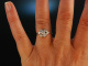 My Love! Vintage 50er Jahre Verlobungs Brillant Ring Gold 750