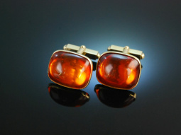 Baltic Amber Cufflinks! Klassische Bernstein...