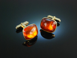 Baltic Amber Cufflinks! Klassische Bernstein...