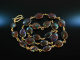 Edler Schimmer! Boulder Opal Kette Gold 750 Goldschmiedearbeit