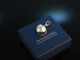 Von Herzen! Schöner Mabe Perl Herz Anhänger Clip Gold 585