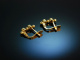 Etruscan Chic! Aparte Ohrringe Gold 750 Diamanten Saphire