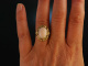 Pale Beauty! Engelshaut Korallen Ring Gold 750