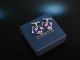 Very classy! Cool cufflinks Duchamp silver 925 enamel decor