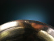 Um 1970! Brreite Armspange Silber 925 satiniert