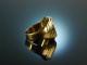 Zum Gravieren! Vintage Wappen Siegel Ring Gold 585 Chalzedon