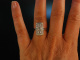 Great Gatsby! Fantastischer Art Deco Diamant Ring Gold 585 0,6 CT