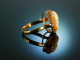 Grazile Gemme! Exquisiter Muschel Kamee Ring Gold 333