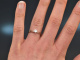 Klassischer Vintage Brillant Solit&auml;r Ring ca. 0,3 ct Wei&szlig;gold 585
