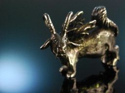 Der Wolpertinger! Gro&szlig;er Trachten Charivari Anh&auml;nger Silber 900 Handarbeit