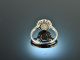 Diamond Disc! Traumhafter Ring Wei&szlig; Gold 750 Diamanten