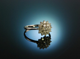 My love! Wundervoller Verlobungs Engagement Ring Gold 750 Brillanten 0,8 ct