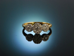 Say yes! Wundervoller Verlobungs Engagement Ring Gold 750 Brillanten 0,55 ct