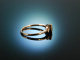 My Lovely Blue! Ring Ros&eacute; Gold 750 Aquamarin Diamanten