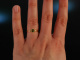 My Lovely Green! Ring Gold 750 Peridot Diamanten