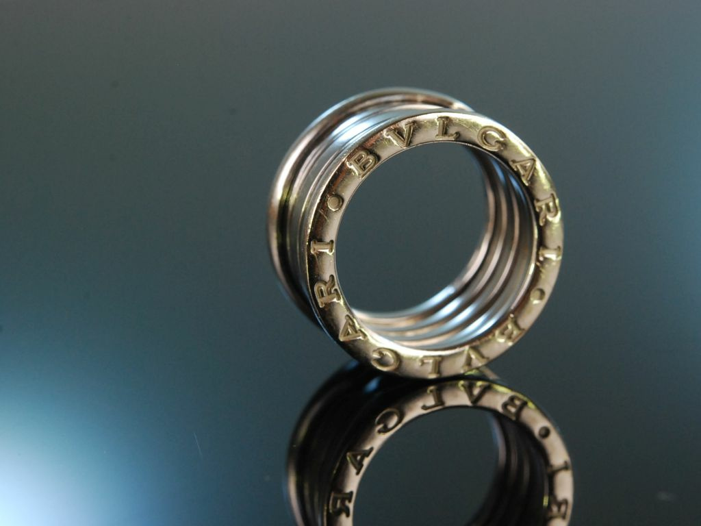 bulgari ring b zero 1 weissgold 750 brillanten