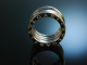 Bulgari Klassiker! Imposanter Ring B Zero 1 Wei&szlig;gold 750 Vintage