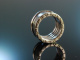 Bulgari Klassiker! Imposanter Ring B Zero 1 Wei&szlig;gold 750 Vintage