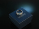 So elegant! Edler Ring Wei&szlig;gold 585 Aquamarin Diamanten