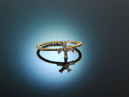 Cute Blossom! Filigraner Ring Gold 750 Diamanten