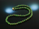 Mysterious Green! Vintage Jade Kette Gold 585