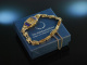 Luxurious Luxor! Art Deco Damen Armbanduhr im &Auml;gyptischen Stil Gold und Email