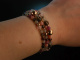 Warm Brown Ros&eacute;! Fancy Bracelet Necklace Silver 925 rose gold plated Pink Sapphire Smoky Quartz Garnet Rose Quartz